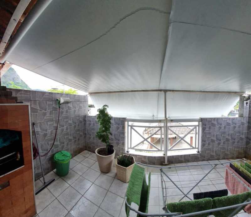 TERRAÇO - Casa em Condomínio 3 quartos à venda Camorim, Rio de Janeiro - R$ 450.000 - PECN30058 - 20