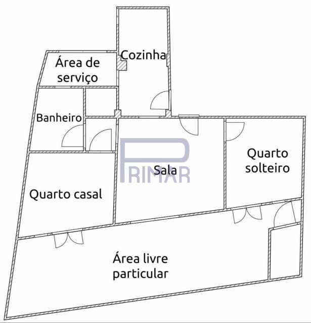 Conheça planta do imóvel - Apartamento à venda Rua Rosa Saião,Gamboa, Rio de Janeiro - R$ 270.000 - MEAP20550 - 15 planta - Apartamento à venda Rua Rosa Saião,Gamboa, Rio de Janeiro - R$ 270.000 - MEAP20550 - 15