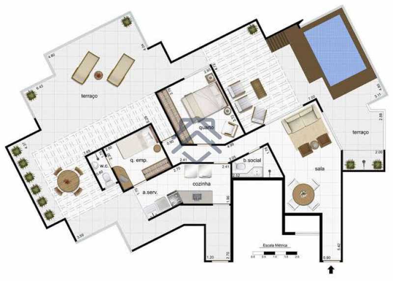 Conheça 2 do imóvel - Cobertura 2 quartos à venda Barra da Tijuca, Barra e Adjacências,Rio de Janeiro - R$ 2.250.000 - BACO123 - 3 2 - Cobertura 2 quartos à venda Barra da Tijuca, Barra e Adjacências,Rio de Janeiro - R$ 2.250.000 - BACO123 - 3
