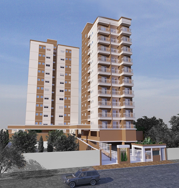 Conheça Fachada do empreendimento - Fachada - Residencial Mutton - 125 - 1 Fachada - Fachada - Residencial Mutton - 125 - 1