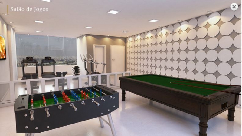Conheça Salao de Jogos do empreendimento - Fachada - Residencial Mutton - 125 - 10 Salao de Jogos - Fachada - Residencial Mutton - 125 - 10