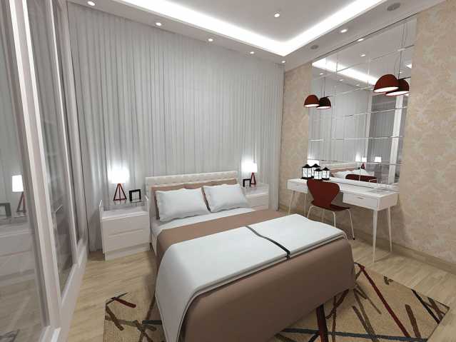 Conheça Quarto Finezzi Residence do empreendimento - Fachada - Finezzi Residence - 73 - 10 Quarto Finezzi Residence - Fachada - Finezzi Residence - 73 - 10
