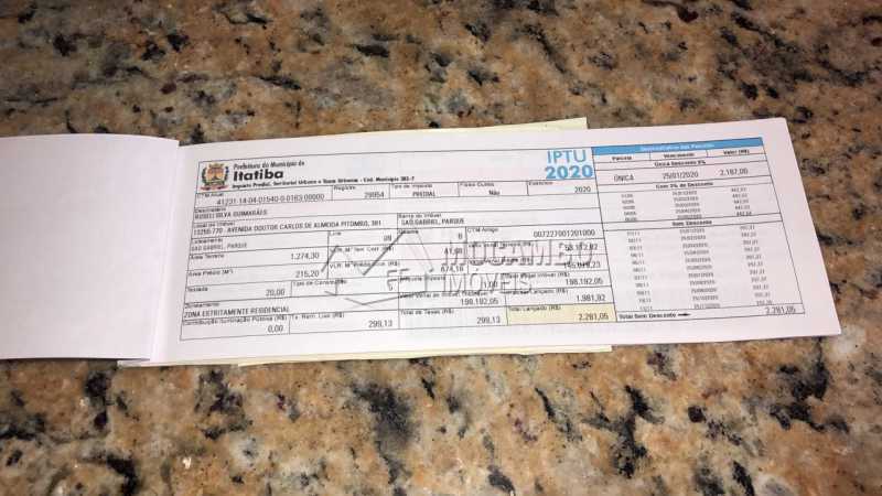Conheça IPTU 01 do imóvel - Casa em Condomínio 3 quartos à venda Itatiba,SP - R$ 1.400.000 - FCCN30491 - 28 IPTU 01 - Casa em Condomínio 3 quartos à venda Itatiba,SP - R$ 1.400.000 - FCCN30491 - 28