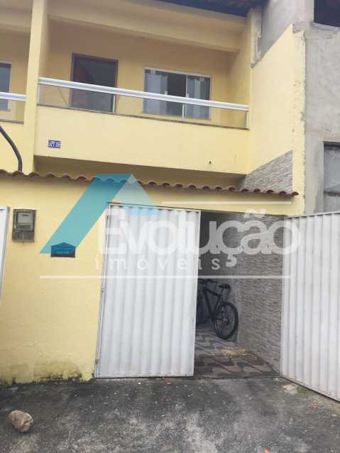 FACHADA - Casa 2 quartos para alugar Rio de Janeiro,RJ - R$ 1.100 - A0297 - 1