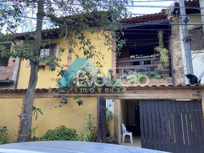 FACHADA - Casa em Condomínio 3 quartos à venda Rio de Janeiro,RJ - R$ 500.000 - V0347 - 3