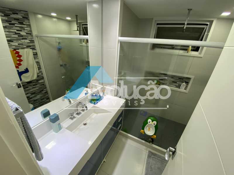 BANHEIRO DA SUÍTE 1 - Apartamento 3 quartos à venda Rio de Janeiro,RJ - R$ 5.950.000 - V0399 - 13