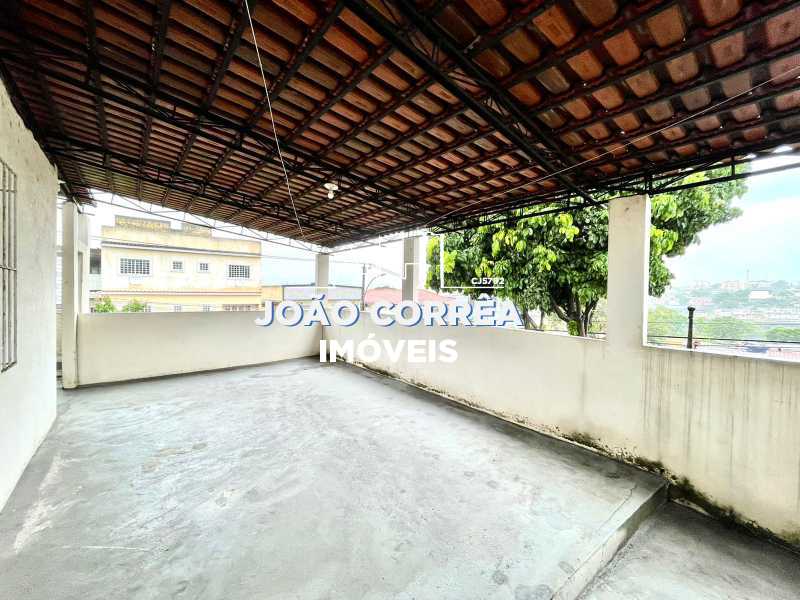 17 Terraço coberto - Casa 3 quartos à venda Del Castilho, Rio de Janeiro - R$ 425.000 - CBCA30026 - 18