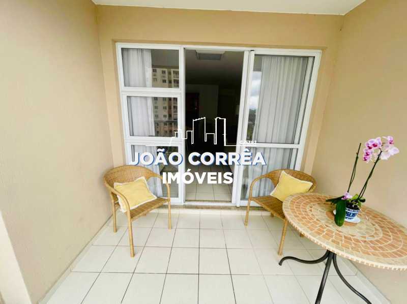 06 Varandão. - Apartamento à venda Avenida das Américas,Rio de Janeiro,RJ - R$ 545.000 - CBAP30160 - 7