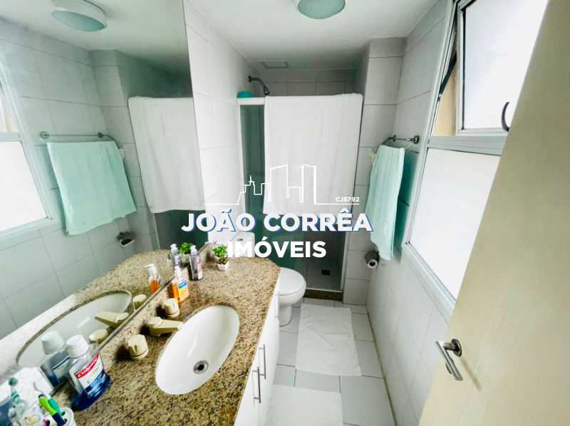 13 Banheiro suite. - Apartamento à venda Avenida das Américas,Rio de Janeiro,RJ - R$ 545.000 - CBAP30160 - 14