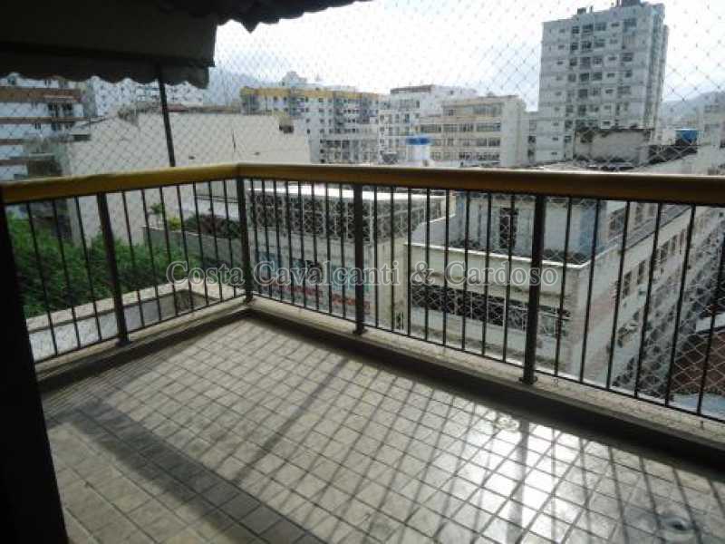 6 varanda - Cobertura 3 quartos à venda Tijuca, Rio de Janeiro - R$ 1.200.000 - TJCO30019 - 7