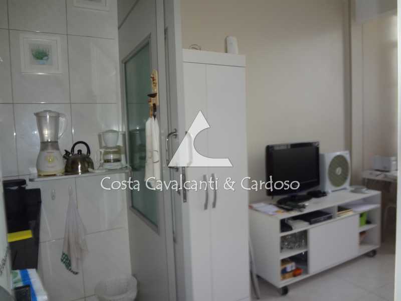 Conheça 37 - COZINHA AMERICANA, SALETA do imóvel - Kitnet/Conjugado 34m² à venda Copacabana, Rio de Janeiro - R$ 600.000 - TJKI10009 - 27 37 - COZINHA AMERICANA, SALETA - Kitnet/Conjugado 34m² à venda Copacabana, Rio de Janeiro - R$ 600.000 - TJKI10009 - 27