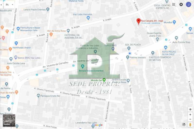 Conheça MAPA RUA CAIÇARA, 85 do imóvel - Casa À VENDA, Irajá, Rio de Janeiro, RJ - VLCA20092 - 16 MAPA RUA CAIÇARA, 85 - Casa À VENDA, Irajá, Rio de Janeiro, RJ - VLCA20092 - 16