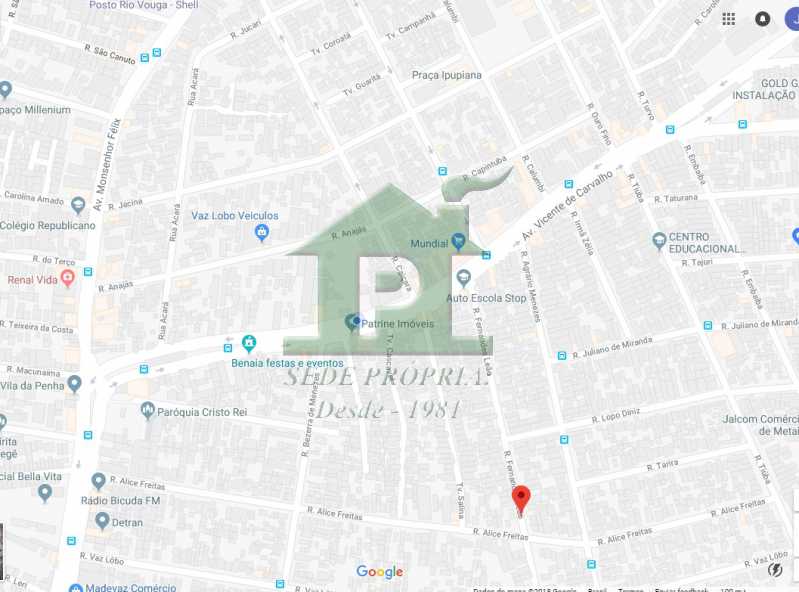 Conheça MAPA RUA FERNANDES DE LEÃO do imóvel - Casa de Vila À VENDA, Vicente de Carvalho, Rio de Janeiro, RJ - VLCV10026 - 12 MAPA RUA FERNANDES DE LEÃO - Casa de Vila À VENDA, Vicente de Carvalho, Rio de Janeiro, RJ - VLCV10026 - 12