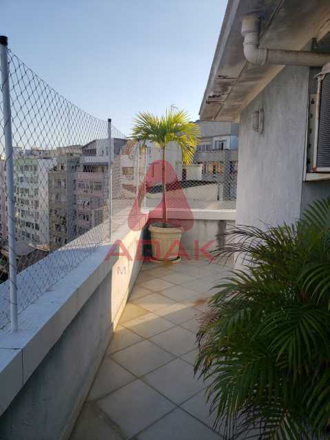 Conheça Varanda do imóvel - Cobertura 1 quarto à venda Copacabana, Rio de Janeiro - R$ 1.365.000 - CPCO10009 - 20 Varanda - Cobertura 1 quarto à venda Copacabana, Rio de Janeiro - R$ 1.365.000 - CPCO10009 - 20