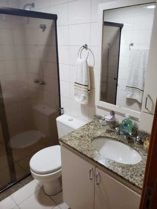 Foto dois banheiro social - Apartamento 2 quartos à venda Catete, Rio de Janeiro - R$ 930.000 - CTAP20765 - 16