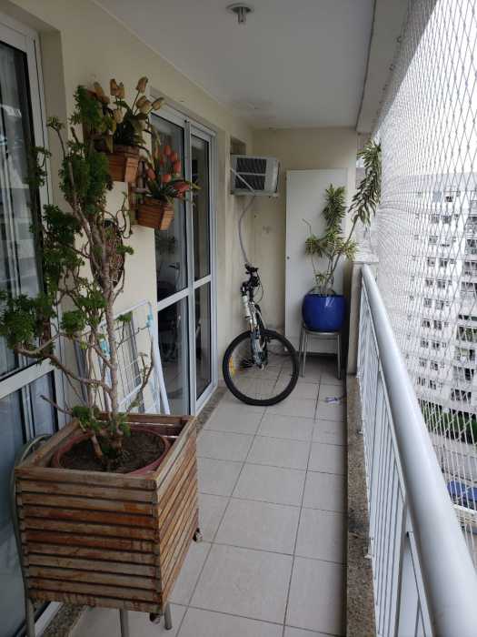 Foto dois varanda lado esquerd - Apartamento 2 quartos à venda Catete, Rio de Janeiro - R$ 930.000 - CTAP20765 - 22