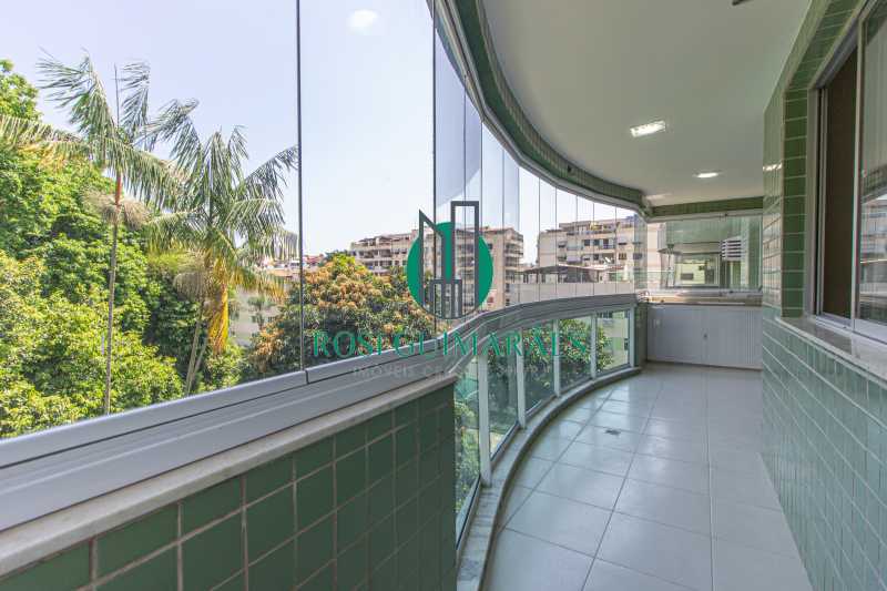 02 Varanda 2 - Apartamento à venda Rua Ituverava,Anil, Rio de Janeiro - R$ 620.000 - FRAP30067 - 8