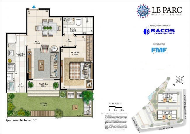 Conheça Apartamento Térreo 101 do imóvel - Apartamento à venda Maricá,RJ - R$ 9.999.999 - CEAP00003 - 3 Apartamento Térreo 101 - Apartamento à venda Maricá,RJ - R$ 9.999.999 - CEAP00003 - 3