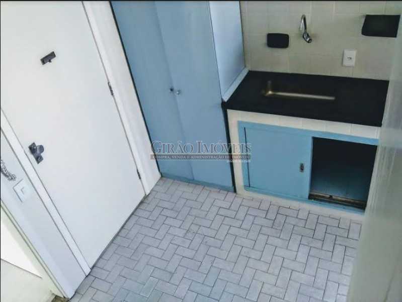 Conheça cozinha,; do imóvel - Apto com vista parcial mar,vazio,claro e bem dividido. Sala ampla,2 quartos,dependência,1 vaga de garagem - GIAP20773 - 17 cozinha,; - Apto com vista parcial mar,vazio,claro e bem dividido. Sala ampla,2 quartos,dependência,1 vaga de garagem - GIAP20773 - 17