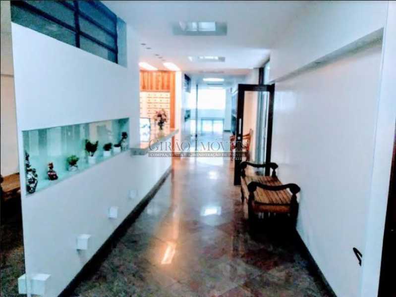 Conheça recepção prédio do imóvel - Apto com vista parcial mar,vazio,claro e bem dividido. Sala ampla,2 quartos,dependência,1 vaga de garagem - GIAP20773 - 21 recepção prédio - Apto com vista parcial mar,vazio,claro e bem dividido. Sala ampla,2 quartos,dependência,1 vaga de garagem - GIAP20773 - 21