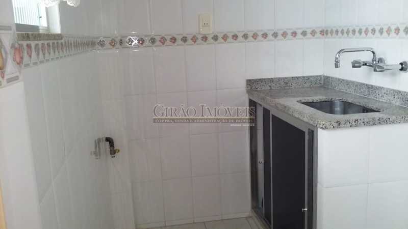 Conheça Cozinha do imóvel - Copacabana, Posto 4 vista parcial mar, próximo metrô, comércio, apartamento reformado, claro, andar alto, arejado, composto de sala, quarto, banheiro com box blindex instalação para máquina de lavar roupas, cozinha cabe geladeira e fogão de 2 bocas. Préd - GIAP10498 - 7 Cozinha - Copacabana, Posto 4 vista parcial mar, próximo metrô, comércio, apartamento reformado, claro, andar alto, arejado, composto de sala, quarto, banheiro com box blindex instalação para máquina de lavar roupas, cozinha cabe geladeira e fogão de 2 bocas. Préd - GIAP10498 - 7