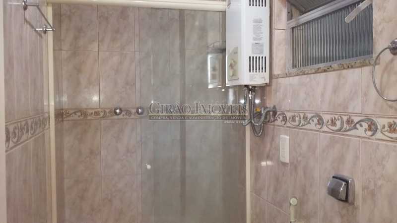 Conheça Banheiro do imóvel - Copacabana, Posto 4 vista parcial mar, próximo metrô, comércio, apartamento reformado, claro, andar alto, arejado, composto de sala, quarto, banheiro com box blindex instalação para máquina de lavar roupas, cozinha cabe geladeira e fogão de 2 bocas. Préd - GIAP10498 - 12 Banheiro - Copacabana, Posto 4 vista parcial mar, próximo metrô, comércio, apartamento reformado, claro, andar alto, arejado, composto de sala, quarto, banheiro com box blindex instalação para máquina de lavar roupas, cozinha cabe geladeira e fogão de 2 bocas. Préd - GIAP10498 - 12