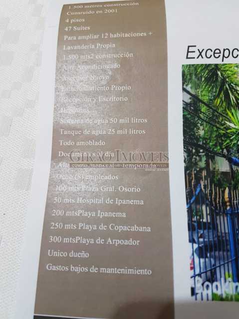 Conheça d296a5b3-874a-4914-bd11-02a8f4 do imóvel - Prédio junto ao metrô e Orla de Ipanema. 4 Andares,47 Suites, Área de 1500 M²,2 vagas - GIPR470001 - 21 d296a5b3-874a-4914-bd11-02a8f4 - Prédio junto ao metrô e Orla de Ipanema. 4 Andares,47 Suites, Área de 1500 M²,2 vagas - GIPR470001 - 21