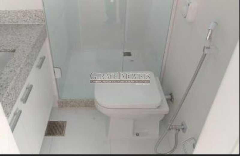 Conheça BANHEIRO SUITE do imóvel - Ótimo apartamento no coração de Laranjeiras. Salão,três quartos sendo um suite, dependência completa.1 vaga escriturada - GIAP31119 - 14 BANHEIRO SUITE - Ótimo apartamento no coração de Laranjeiras. Salão,três quartos sendo um suite, dependência completa.1 vaga escriturada - GIAP31119 - 14