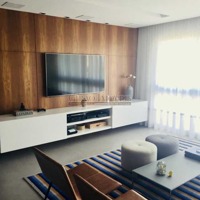 Conheça 2 do imóvel - Apartamento frontal Lagoa, vista cinematográfica, 03 quartos(01 suíte), dependências completas, 01 vaga de garagem na escritura. - GIAP31510 - 7 2 - Apartamento frontal Lagoa, vista cinematográfica, 03 quartos(01 suíte), dependências completas, 01 vaga de garagem na escritura. - GIAP31510 - 7