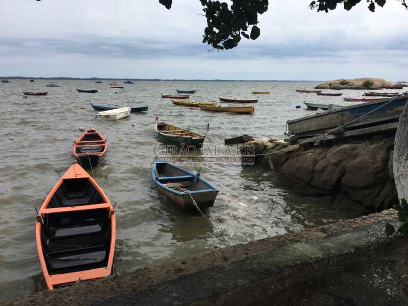 Conheça fundos - vista mar do imóvel - Pousada na Bahia de Sepetiba! - GICA60005 - 10 fundos - vista mar - Pousada na Bahia de Sepetiba! - GICA60005 - 10