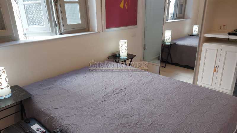 Conheça quarto com box para banho do imóvel - Dois quartos no Leblon - GIAP21344 - 17 quarto com box para banho - Dois quartos no Leblon - GIAP21344 - 17