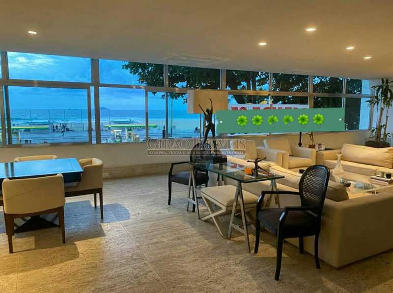 Conheça SALÃO VISTA MAR do imóvel - Apartamento 4 quartos à venda Leme, Rio de Janeiro - R$ 6.500.000 - GIAP40380 - 1 SALÃO VISTA MAR - Apartamento 4 quartos à venda Leme, Rio de Janeiro - R$ 6.500.000 - GIAP40380 - 1