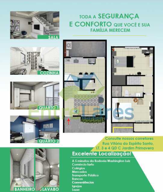 A3 - Casa duplex em Duque de Caxias em condomínio fechado, 2 quartos, varanda, 1 vaga de garagem - ILCN20015 - 4