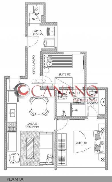 Conheça 26 do imóvel - Apartamento à venda Rua Real Grandeza,Botafogo, Rio de Janeiro - R$ 599.000 - BJAP20162 - 24 26 - Apartamento à venda Rua Real Grandeza,Botafogo, Rio de Janeiro - R$ 599.000 - BJAP20162 - 24
