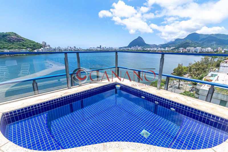1 - Cobertura 4 quartos à venda Lagoa, Rio de Janeiro - R$ 9.990.000 - BJCO40013 - 1