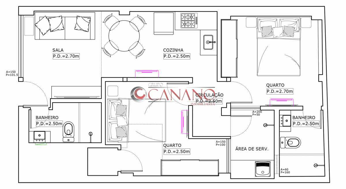 Conheça 16 do imóvel - Casa de Vila à venda Rua Fernandes Guimarães,Botafogo, Rio de Janeiro - R$ 639.000 - BJCV20066 - 17 16 - Casa de Vila à venda Rua Fernandes Guimarães,Botafogo, Rio de Janeiro - R$ 639.000 - BJCV20066 - 17