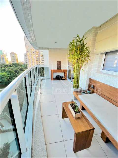 02 - Apartamento à venda Avenida dos Flamboyants,Barra da Tijuca, Rio de Janeiro - R$ 1.160.000 - MBAP26350 - 3