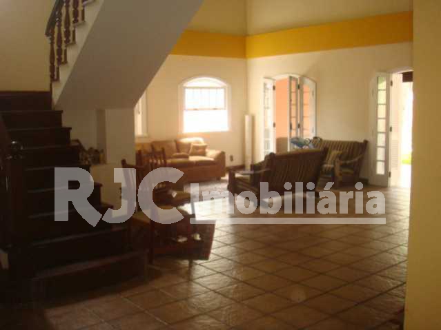 Sala de estar - Casa em Condomínio 6 quartos à venda Recreio dos Bandeirantes, Rio de Janeiro - R$ 5.000.000 - MBCN60001 - 11