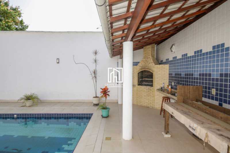 Churrasqueira - Casa em Condomínio 4 quartos à venda Rio de Janeiro,RJ - R$ 4.600.000 - EBCN40048 - 4
