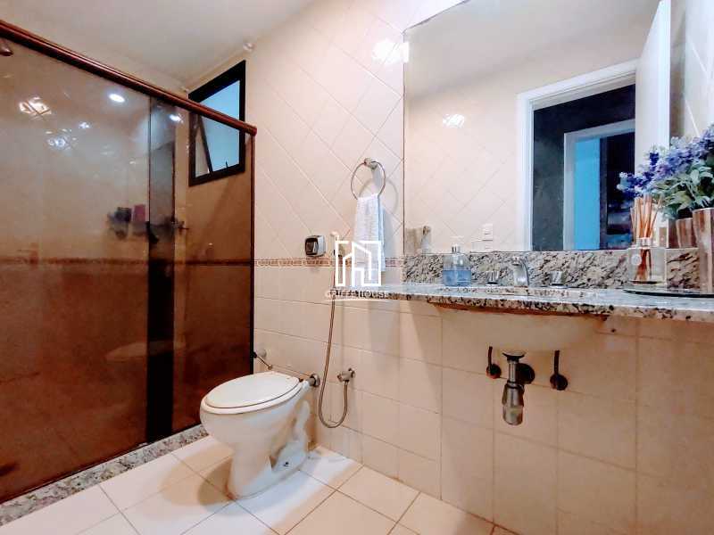 Banheiro social - Apartamento Lâmina, ótima localização no Recreio dos Bandeirantes - EBAP30016 - 13