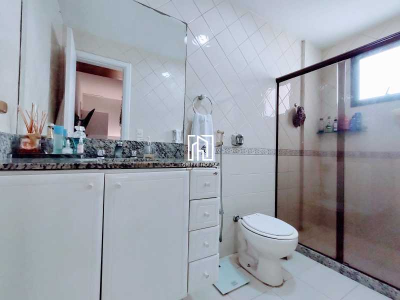 Banheiro Suíte master - Apartamento Lâmina, ótima localização no Recreio dos Bandeirantes - EBAP30016 - 19