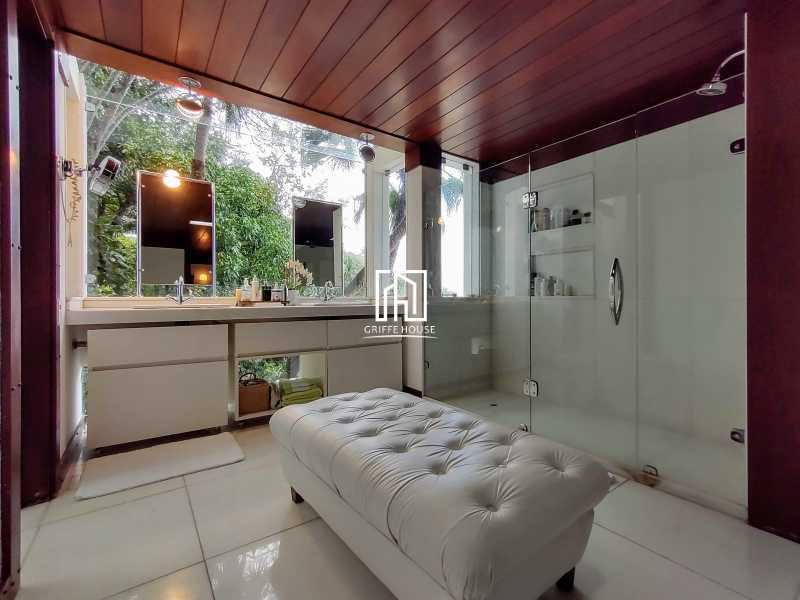 Banheiro Suíte master - Casa em Condomínio 4 quartos à venda Rio de Janeiro,RJ - R$ 4.300.000 - GHCN40030 - 27