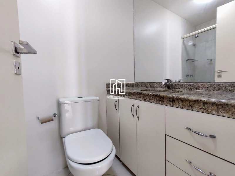 Banheiro social - Apartamento 2 quartos à venda Rio de Janeiro,RJ - R$ 890.000 - GHAP20017 - 9