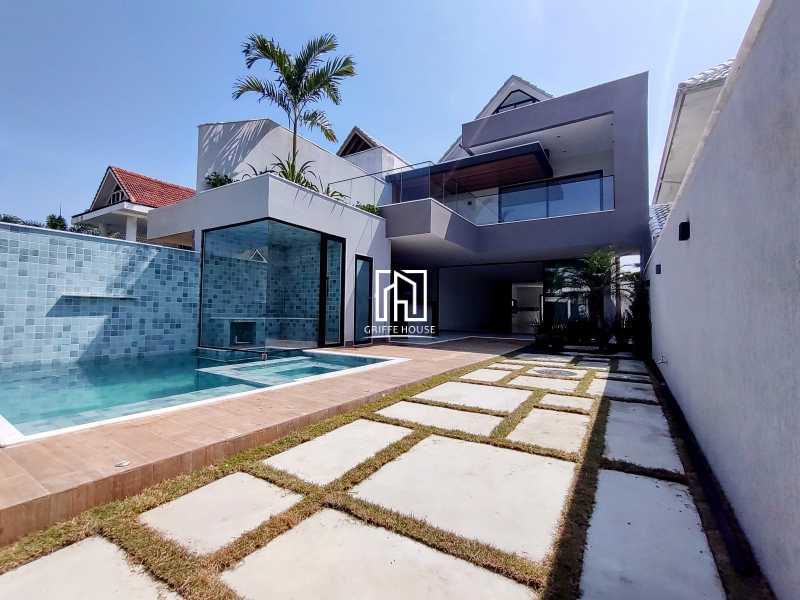 Fachada - Casa em Condomínio 4 quartos à venda Rio de Janeiro,RJ - R$ 2.700.000 - GHCN40051 - 4