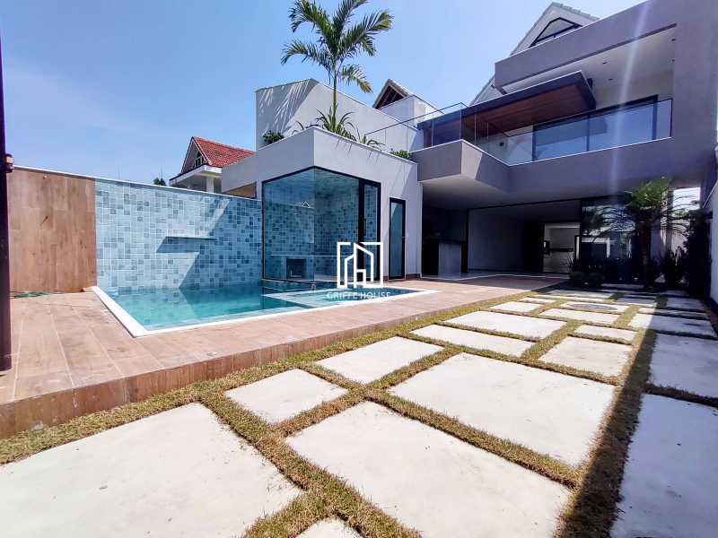 Fachada - Casa em Condomínio 4 quartos à venda Rio de Janeiro,RJ - R$ 2.700.000 - GHCN40051 - 3