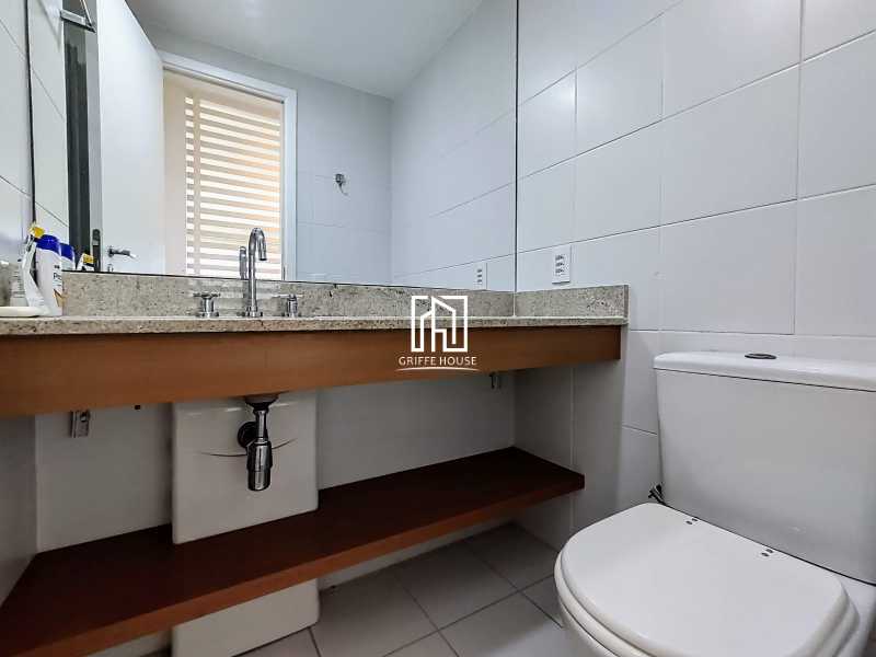 Banheiro social - Cobertura 2 quartos para venda e aluguel Rio de Janeiro,RJ - R$ 1.600.000 - GHCO20004 - 10