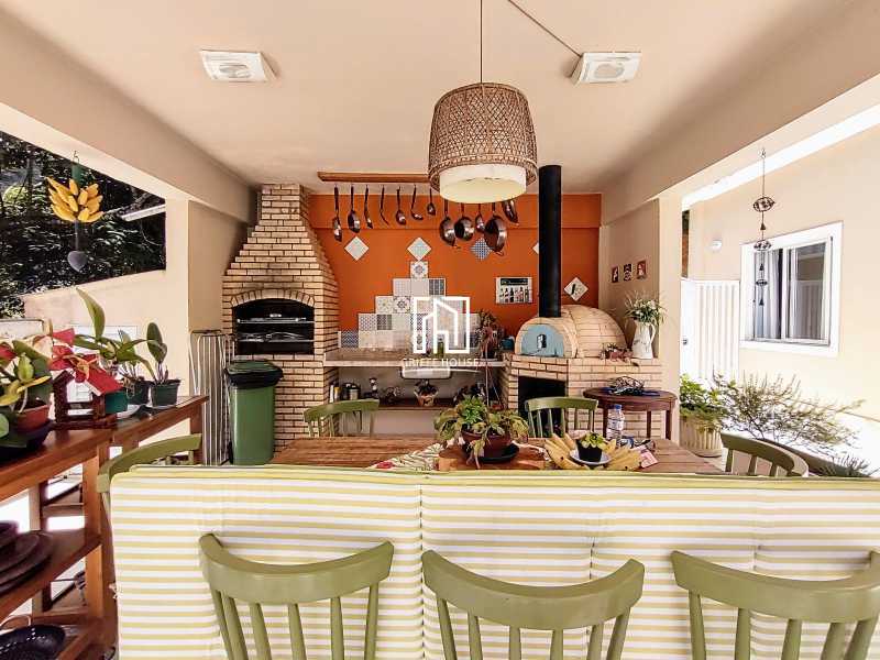 Espaço gourmet - Casa em Condomínio 5 quartos à venda Rio de Janeiro,RJ - R$ 3.500.000 - GHCN50077 - 9
