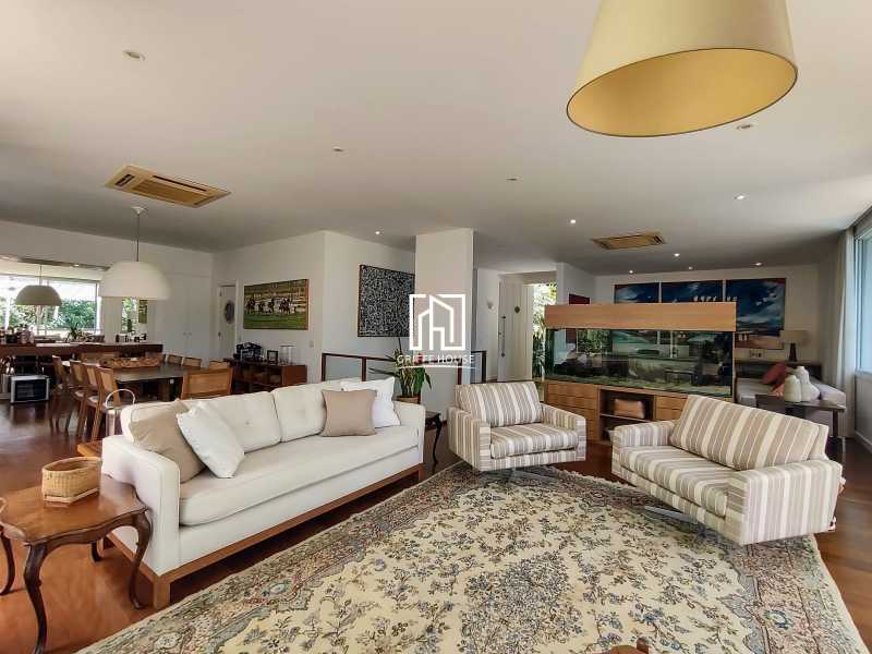 Sala - Casa em Condomínio 4 quartos para venda e aluguel Rio de Janeiro,RJ - R$ 3.700.000 - GHCN40069 - 4