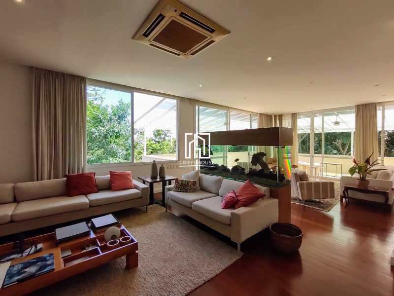 Sala - Casa em Condomínio 4 quartos para venda e aluguel Rio de Janeiro,RJ - R$ 3.700.000 - GHCN40069 - 5