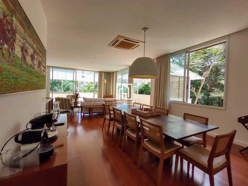 Sala de jantar - Casa em Condomínio 4 quartos para venda e aluguel Rio de Janeiro,RJ - R$ 3.700.000 - GHCN40069 - 9